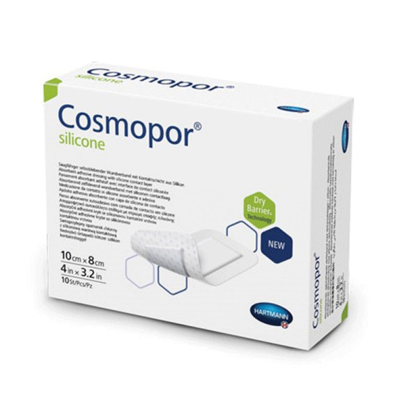 Pansement hydrocellulaire Cosmopor® Silicone 10 x 8cm