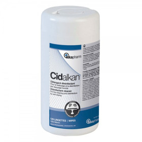 Lingettes désinfectantes Cidalkan avec alcool  