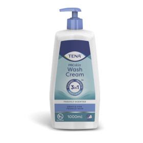 TENA ProSkin Wash Cream / 3-en-1 - Flacon 1000 ml