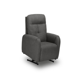 Fauteuil releveur confort Max - Tissu Népal Vison - 2 Moteurs 