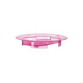 Assiette anti dérapante ø23.5 copolyester Cassis