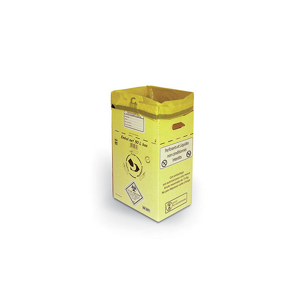 Carton Embal'net DASRI - 50L haut