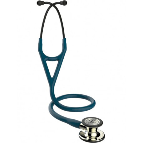 Stéthoscope Cardiology IV - Edition Champagne - Double pavillon - Bleu Caraïbes