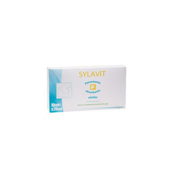 Pansement absorbant Sylavit 10 x 20 cm stérile