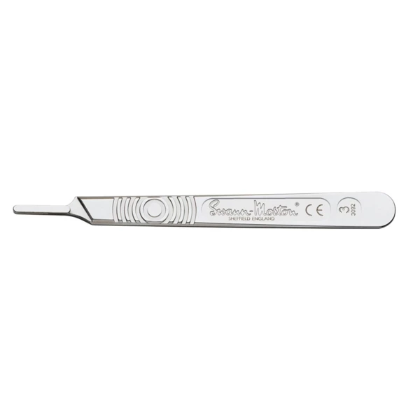 Manche de bistouri en acier inoxydable n°3 MDR