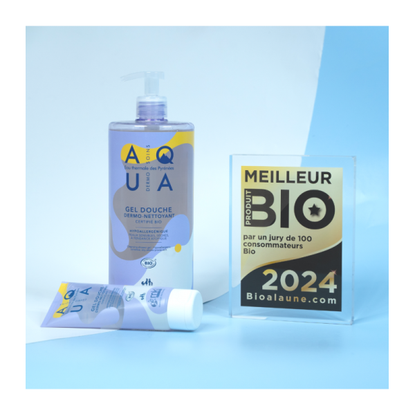 Gel douche Dermo-Nettoyant BIO 100ml Aqua