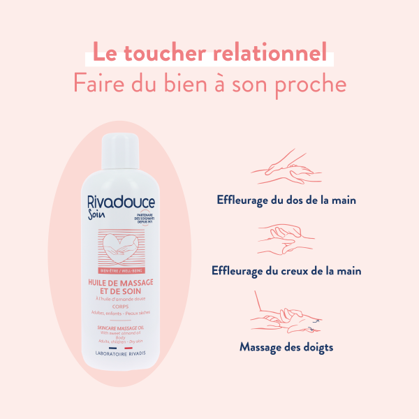 Huile de massage et de soin Rivadouce