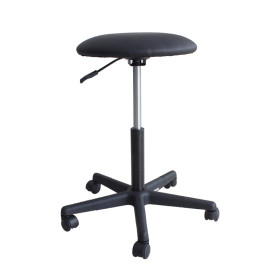 Tabouret sur roulettes à hauteur variable