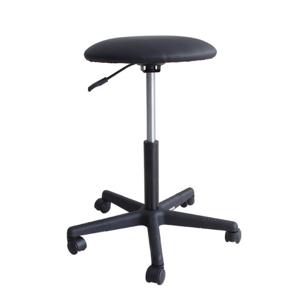 Tabouret sur roulettes à hauteur variable