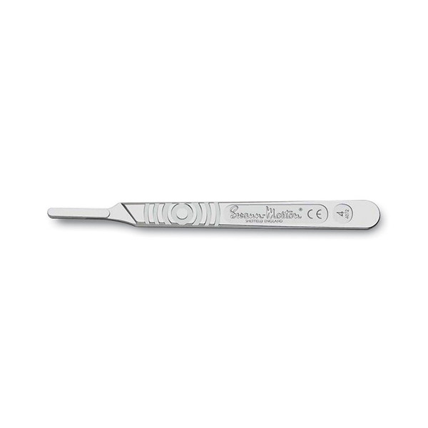 Manche de bistouri en acier inoxydable n°4 MDR