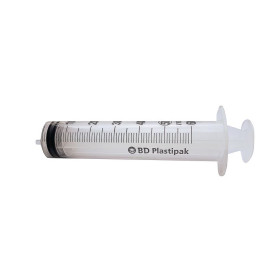  Seringue BD Plastipak 3 pièces 50 ml Embout lueur excentré.