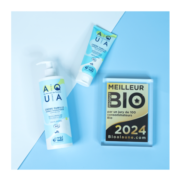 Crème famille Dermo-Hydratante BIO 400ml Aqua
