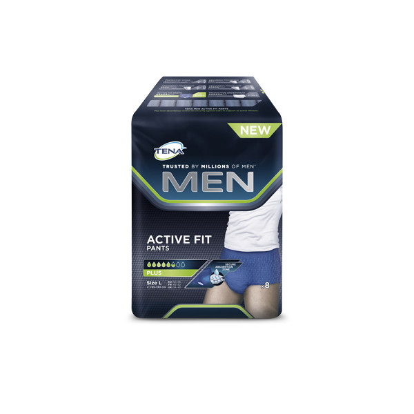 Tena Men Active Fit Pants Plus - Taille L/XL