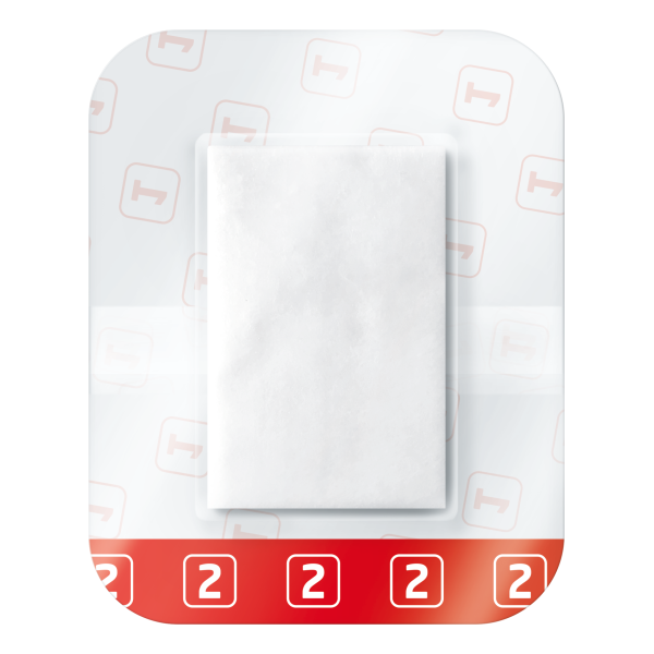 Pansement adhésif transparent stérile avec compresse Leukomed T plus 8 cm x 10 cm