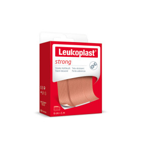 Pansement adhésif tissé résistant Leukoplast strong 1 m x 6 cm