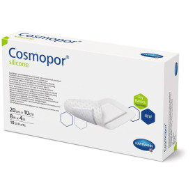 Pansement hydrocellulaire Cosmopor® Silicone 20 x 10 cm 
