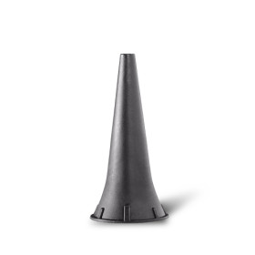 Spéculums auriculaires noir 2,5 mm enfant