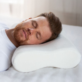 Oreiller anti-ronflement à mémoire de forme 