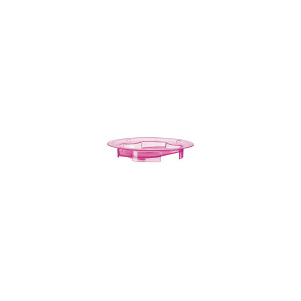 Assiette anti dérapante ø23.5 copolyester Cassis