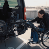 Grue de coffre amovible ALTOO pour fauteuil roulant