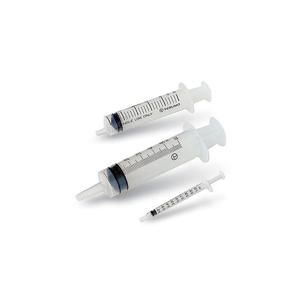 Seringues 3 pièces - 2,5 ml - Luer Lock centré