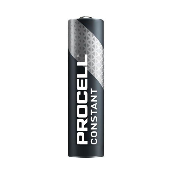 Piles alcalines LR03 AAA - 1.5 V Duracell - Procell constant - Boîte 10