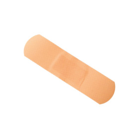 Pansement adhésif PVC chair 2x7 cm 