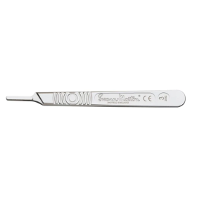 Manche de bistouri en acier inoxydable n°3 MDR