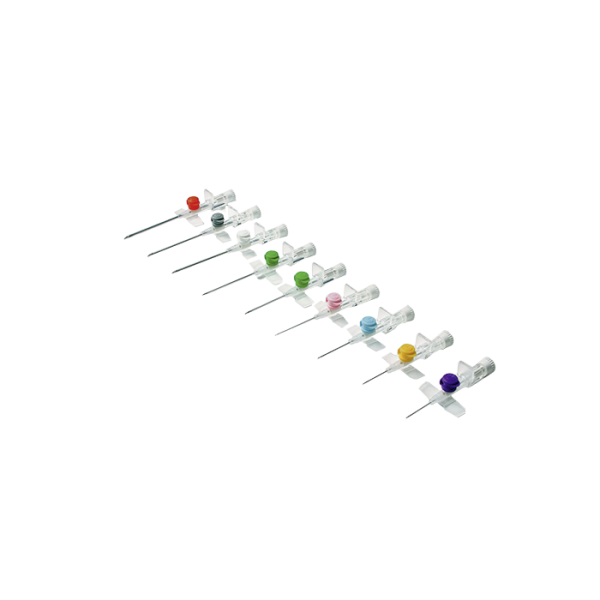 Cathéter IV à ailettes et site d'injection SURFLO-WP 20G - 32 x 1 mm  FEP Rose BT50