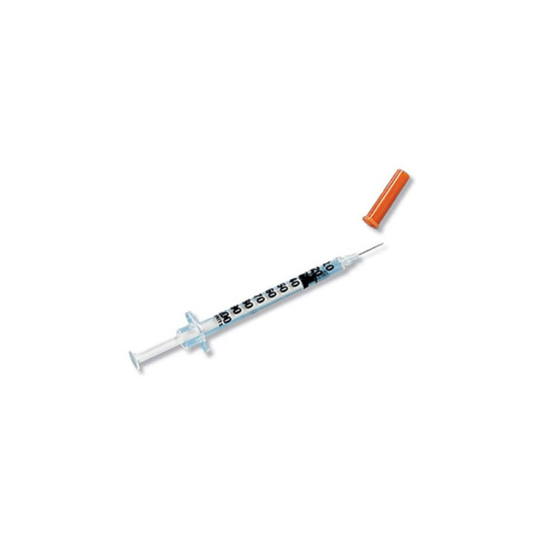 Seringue à insuline 0,5 ml 30 GR (aiguille 8mm)