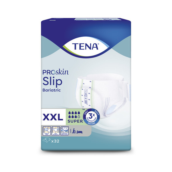 TENA ProSkin SlipSuper - Taille XXL - Bariatric 