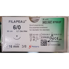Monofil 90cm 6/0 Aig16mm Bleu