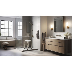 Tabouret de douche tournant AquaTwist