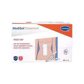 Pansement plaies suturées avec agrafes MediSet® 