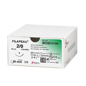 Suture chirurgicale - FILAPEAU 2/0 et 3/8