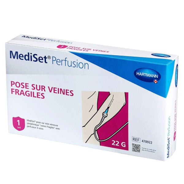 Set pour pose sur voie veineuse périphérique "veines fragiles" 