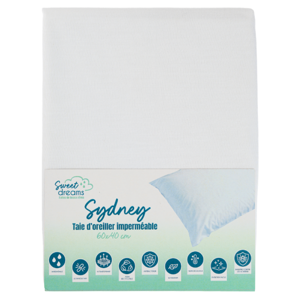 Taie d'oreiller SYDNEY - 40 x 60 cm 