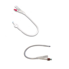 Sonde droite de Foley 100 % silicone Securmed CH 18