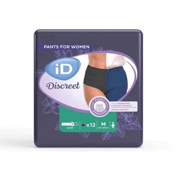 iD Discreet Pants pour femme super noir taille L