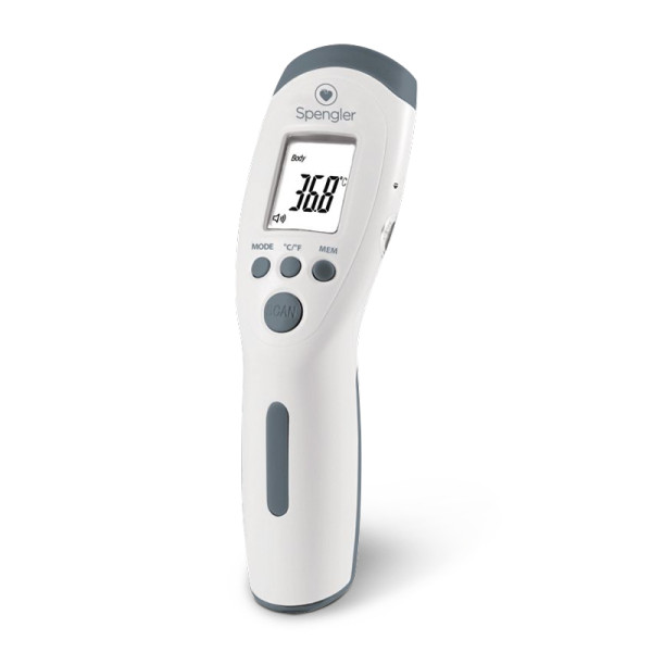 Thermomètre sans contact Tempo Easy - Gris - Spengler