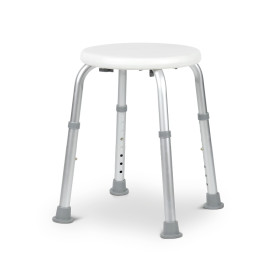 Tabouret de douche AquaSit - Réglable - Blanc