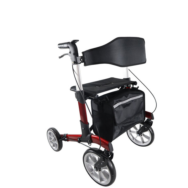 Rollator 4 roues MOOVEO - rouge