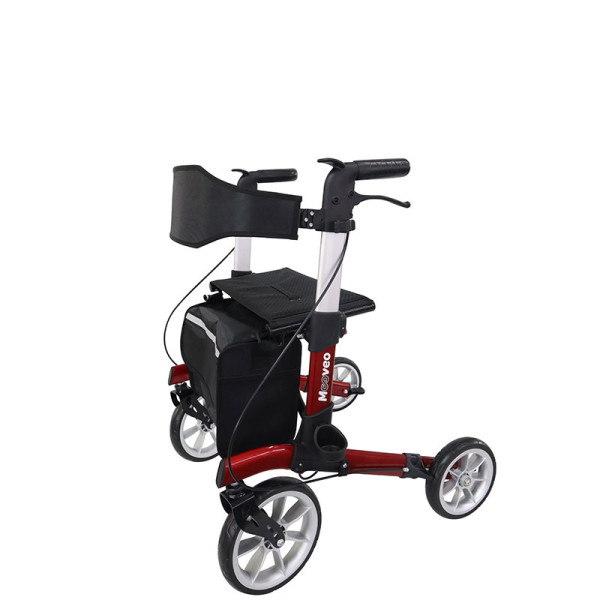 Rollator 4 roues MOOVEO - rouge