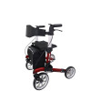 Rollator 4 roues MOOVEO - rouge
