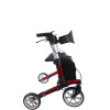 Rollator 4 roues MOOVEO - rouge