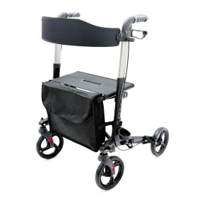 Rollator 4 roues MOOVE ON - noir