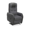 Fauteuil releveur Extra Confort Victor - Tissu/PVC Gris - 2 moteurs