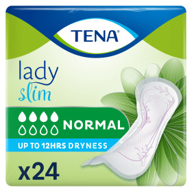 TENA Lady Normal Serviettes absorbantes X24