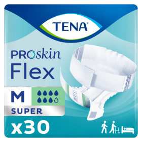 TENA Flex ProSkin Super Medium Changes complets avec ceinture X30