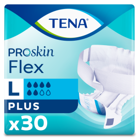 TENA Flex ProSkin Plus Large Changes complets avec ceinture X30